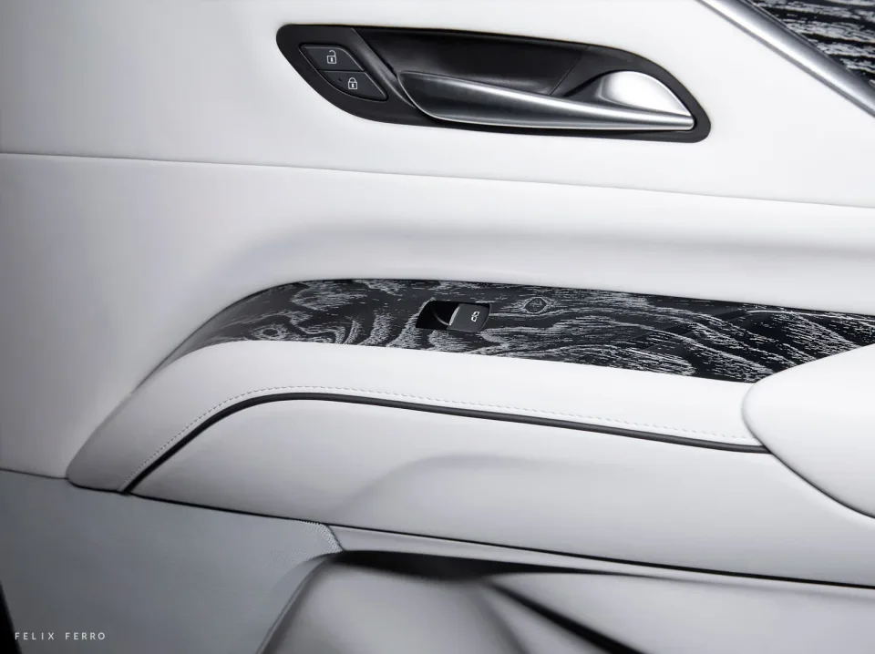 Escalade door leather and decorative inserts